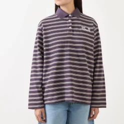 Online BAUM UND PFERDGARTEN Jeanne Logo Stripe Polo Shirt