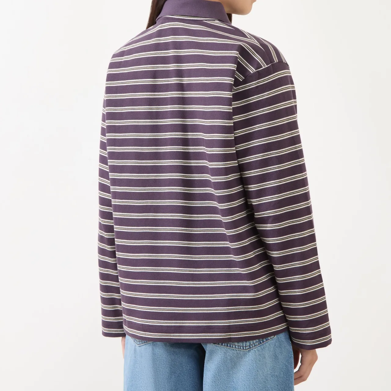 Online BAUM UND PFERDGARTEN Jeanne Logo Stripe Polo Shirt