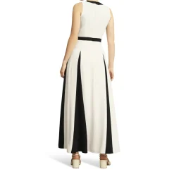 Fashion HOBBS Jenn Two-Tone Pleated Dress