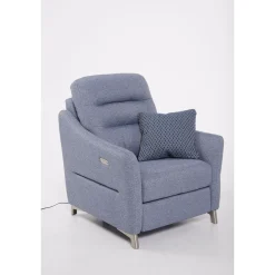 Discount CASEYS FURNITURE Jesper Power Recliner Blue