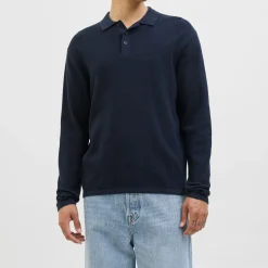 Hot JACK & JONES JJEGeorge Knit Polo Sweater