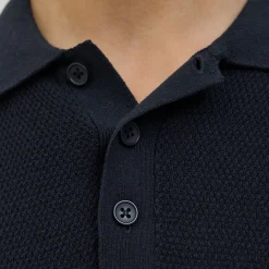 Hot JACK & JONES JJEGeorge Knit Polo Sweater