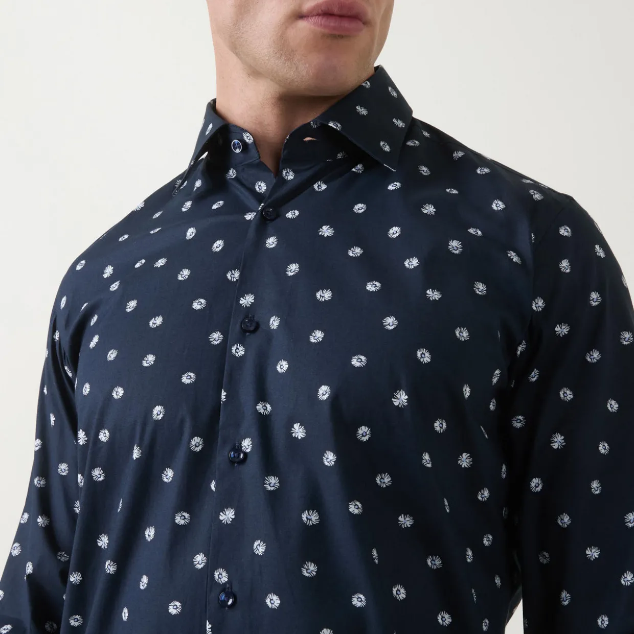 Joe Abstract Single Cuff Shirt