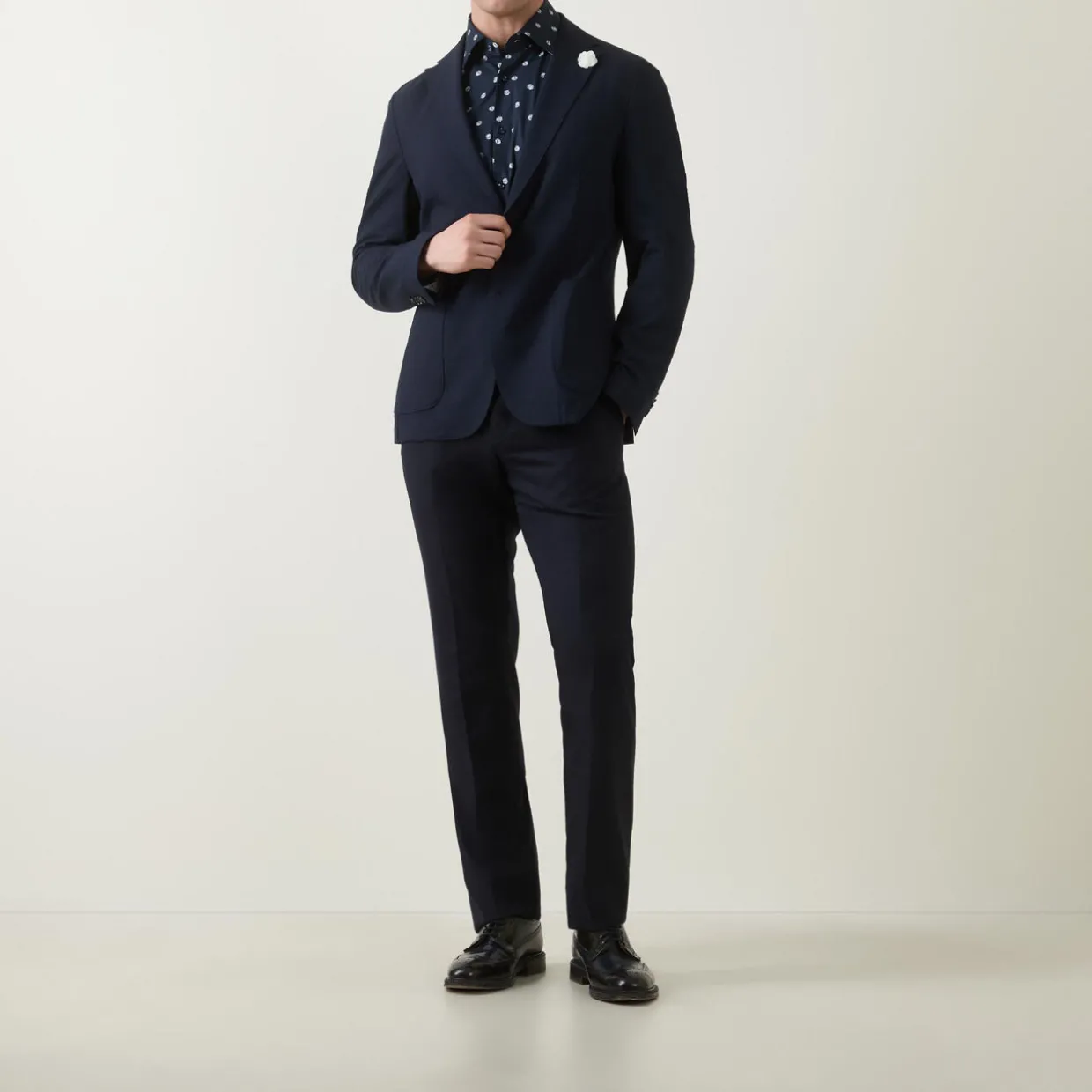 Joe Abstract Single Cuff Shirt