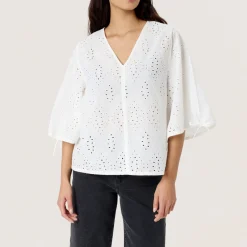 Joella Textured Diamond Top