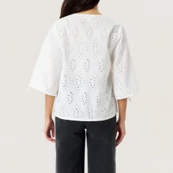 Joella Textured Diamond Top