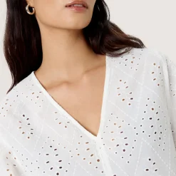 Joella Textured Diamond Top