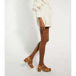 Judies Cross Strap Block Heels