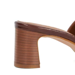 Fashion DUNE LONDON Jule Open Toe Heeled Mules