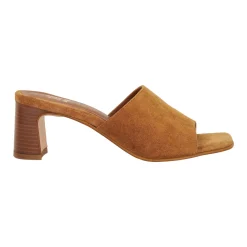 Jule Suede Heeled Mules