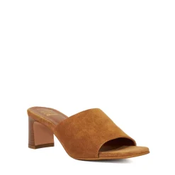 Jule Suede Heeled Mules