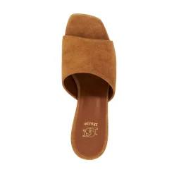 Jule Suede Heeled Mules