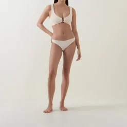 Fashion HUNZA G Julia Hoop Two-Piece Bikini Set