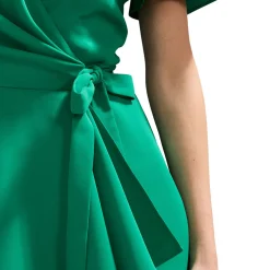 Julissa Ruffle Wrap dress