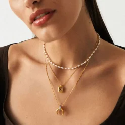 July Birthstone Pendant Necklace