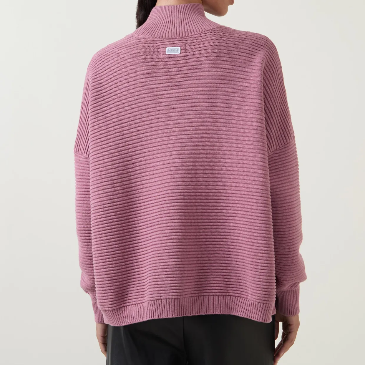 Kaia Ribbed Mock Neck Sweater