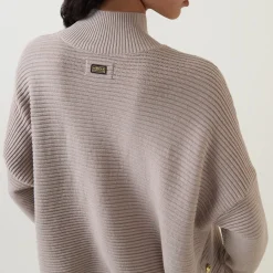 Best BARBOUR INTERNATIONAL Kaia Ribbed Mock Neck Sweater