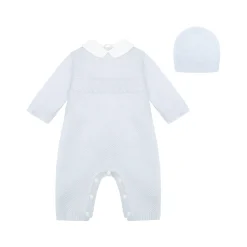 Hot EMILE ET ROSE Kaleb Knitted Bodysuit & Hat Two-Piece Set