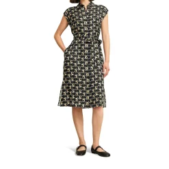 New HOBBS Kalinda Printed Shirt Dress