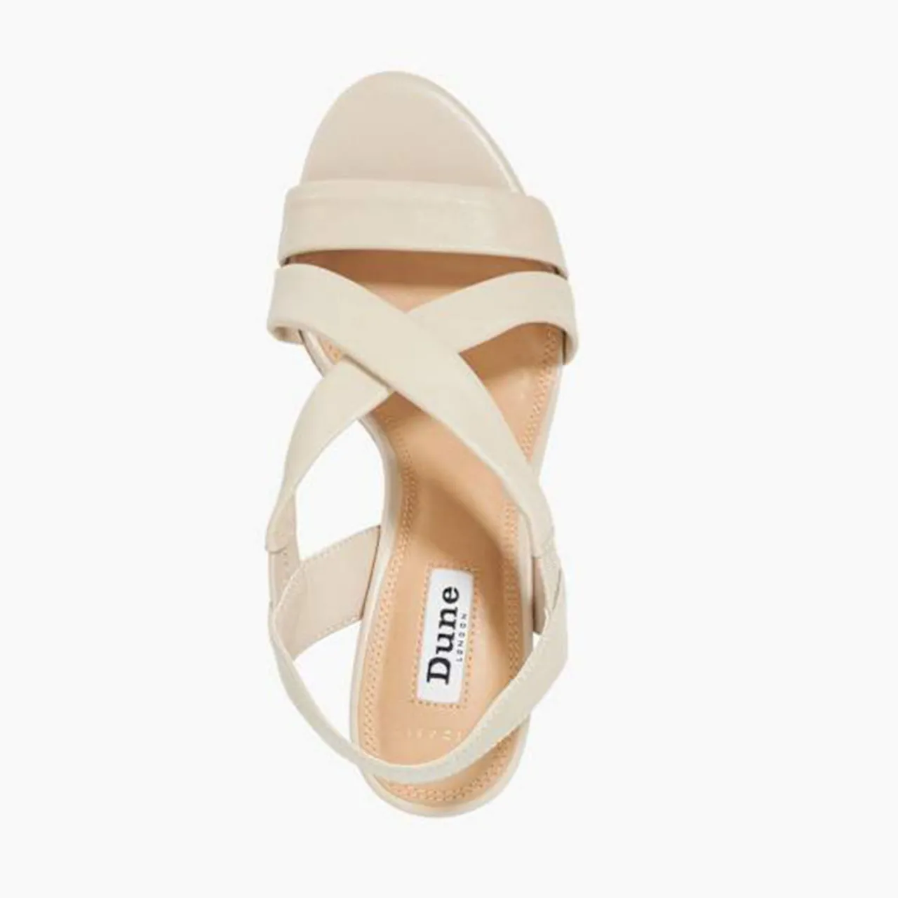 Online DUNE LONDON Kamies Wide-Fit Cork Heeled Wedges