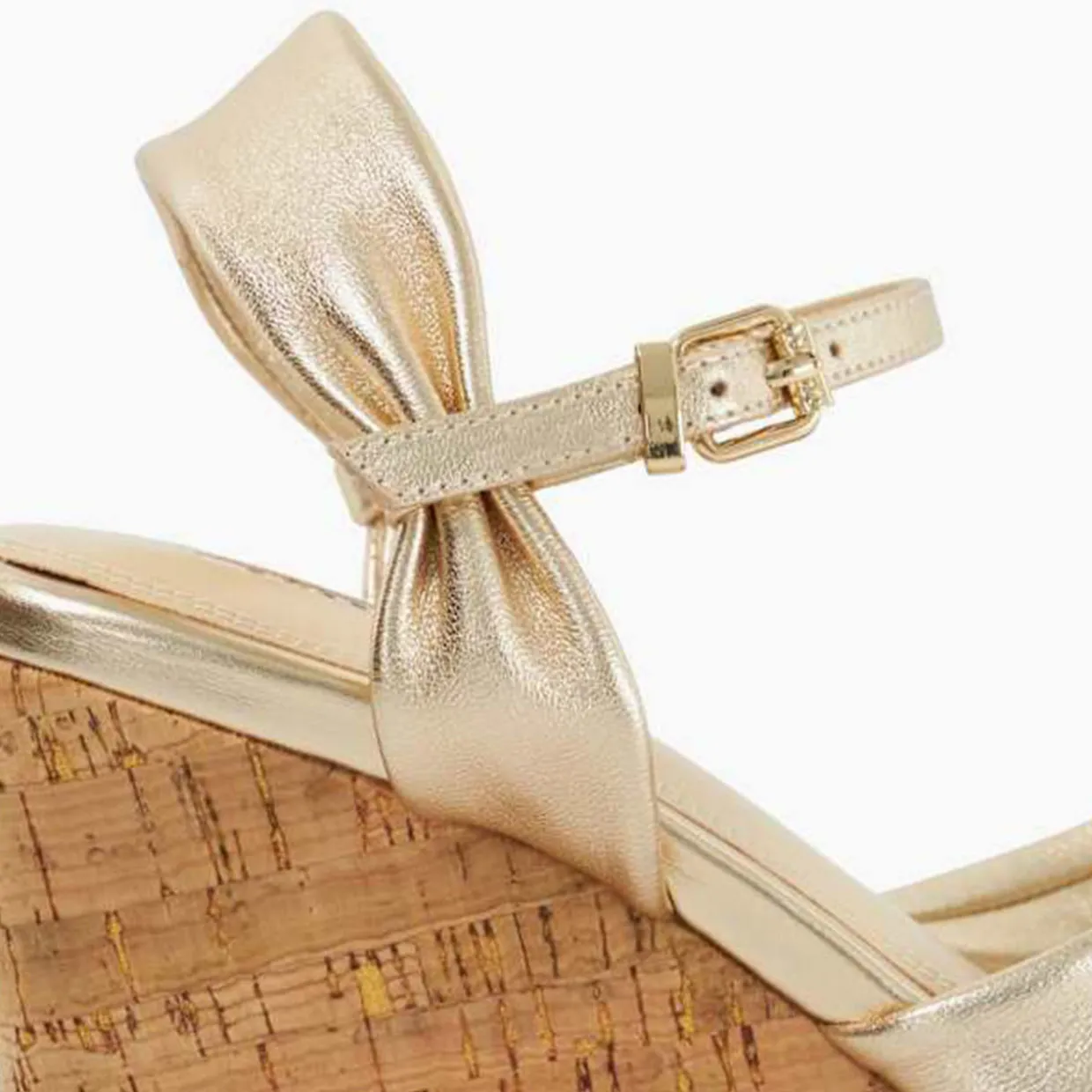 Kander Cork Wedge Heeled Sandals