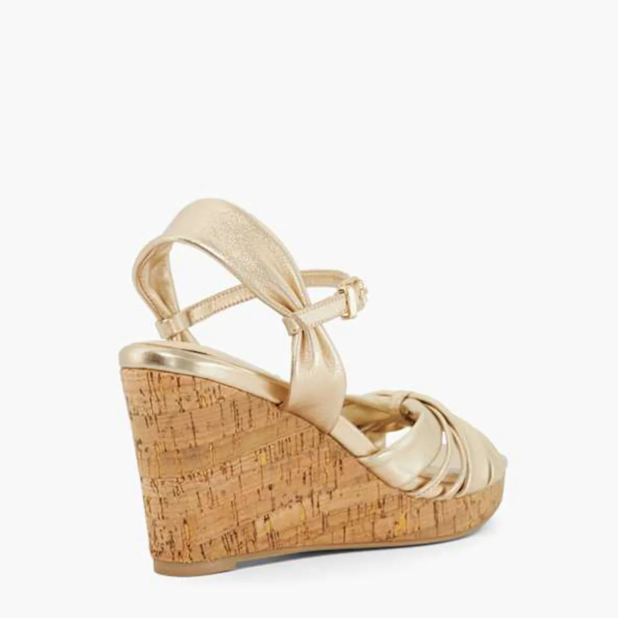 Kander Cork Wedge Heeled Sandals