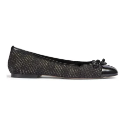 Best LK BENNETT Kara Tweed Toe Cap Ballet Flats