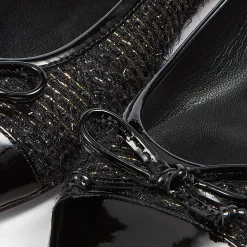 Best LK BENNETT Kara Tweed Toe Cap Ballet Flats