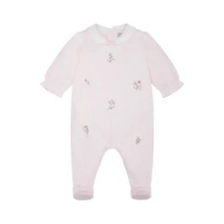Karen Embroidered Floral Babygrow