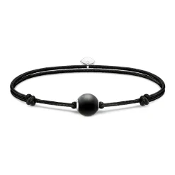 Best THOMAS SABO Karma Secret Obsidian Bead Bracelet