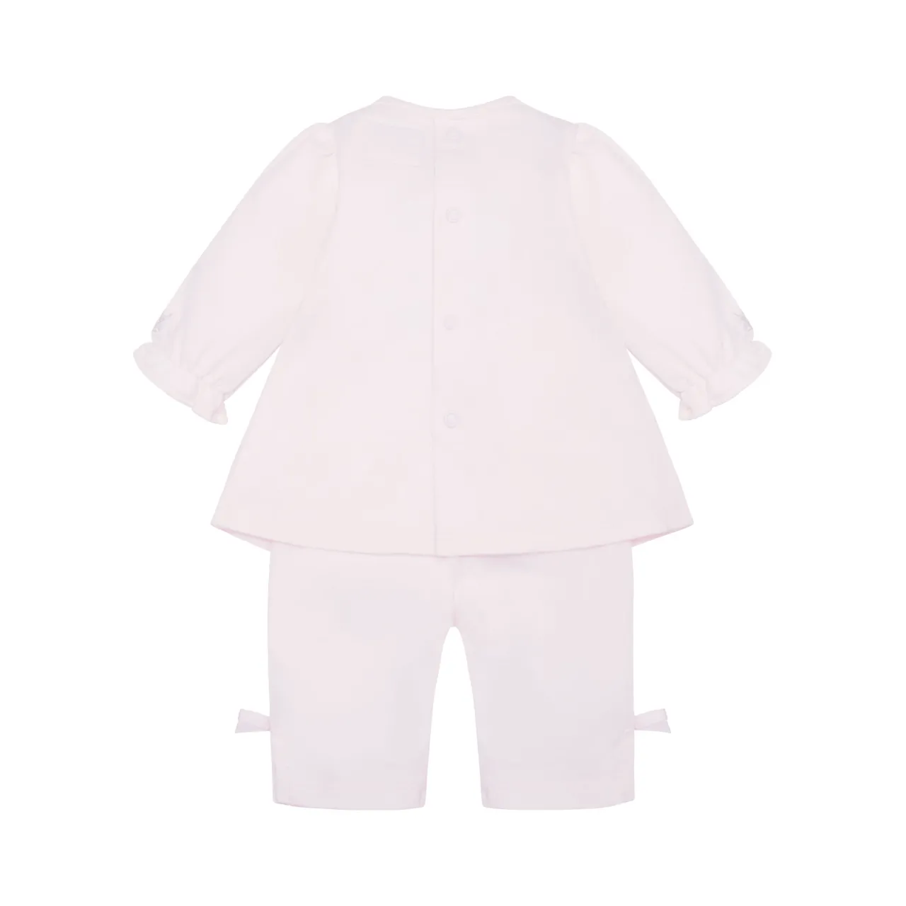 New EMILE ET ROSE Kate Smock Effect Top & Trousers Two-Piece Set