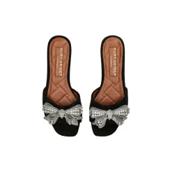 Clearance KURT GEIGER LONDON Kensington Bow Flat Sandals