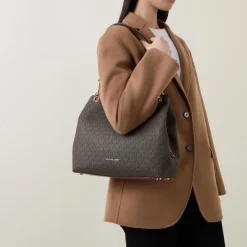 Discount MICHAEL MICHAEL KORS Kensington Logo Shoulder Bag