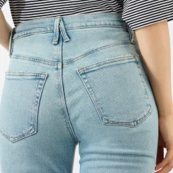 Discount GOOD AMERICAN Kick Flared Leg Jeans