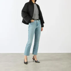 Discount GOOD AMERICAN Kick Flared Leg Jeans