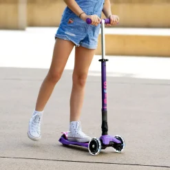 Outlet MICRO SCOOTERS Kids Maxi Micro Deluxe Foldable LED Scooter