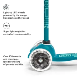 Kids Mini Micro Deluxe LED Scooter