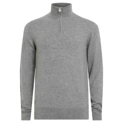Hot ALLSAINTS Kilburn Ramskull Logo Half-Zip Sweater