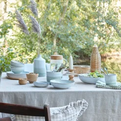 Kiln Green Set of 4 Dinner Plates