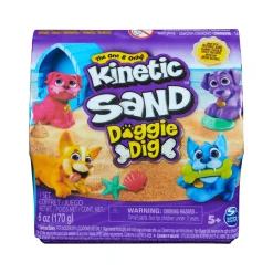 Hot KINETIC SAND Doggie Dig with Surprise Multi-Purpose Dog Tool