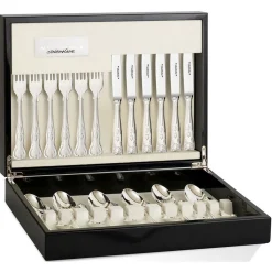 New NEWBRIDGE SILVERWARE Kings 24-Piece Cutlery Set Canteen