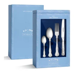 Fashion NEWBRIDGE SILVERWARE Kings Stainless Steel 24-Piece Cutlery Set
