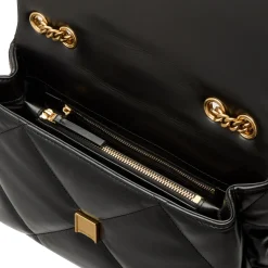 Kira Diamond Quilted Medium Shoulder Bag