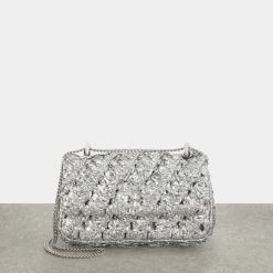 Discount TORY BURCH Kira Mini Woven Crossbody Bag