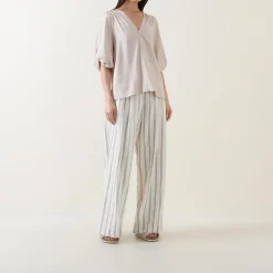 Kirsten Ruched Shoulder Blouse