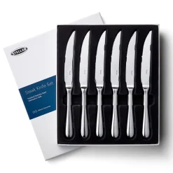 Best STELLAR Kitchen Six-Piece Steak Knife Set