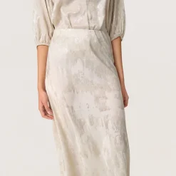 Online SOAKED IN LUXURY Kitty Jacquard Skirt