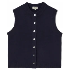 Discount JIGSAW Knit Button-Up Vest