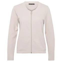 Knit Zip-Up Sweatshirt