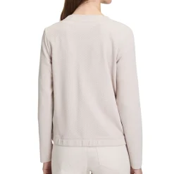 Knit Zip-Up Sweatshirt